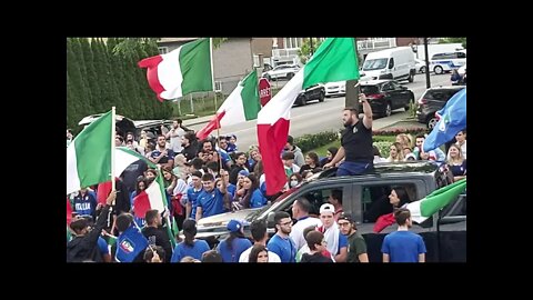 Montreal (RDP) Celebration - Italy win vs Belgium - July 2, 2021 (5 of 7)