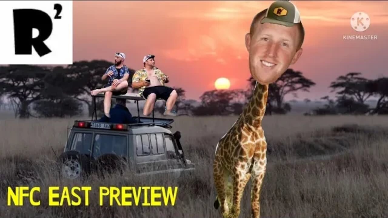 R2: NFC east preview. Plus we go on safari to find a giraffe named Glennon & Car vs mailbox battle!!