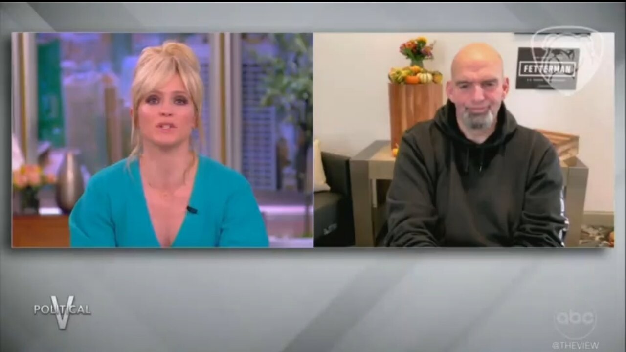 The View's Haines Declares Fetterman Is Fit To Run