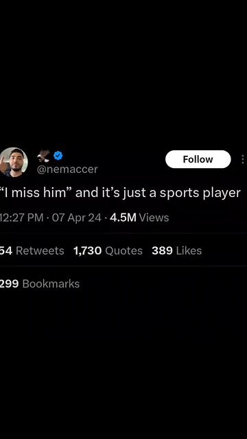 An athlete everyone misses in sports #entertainment