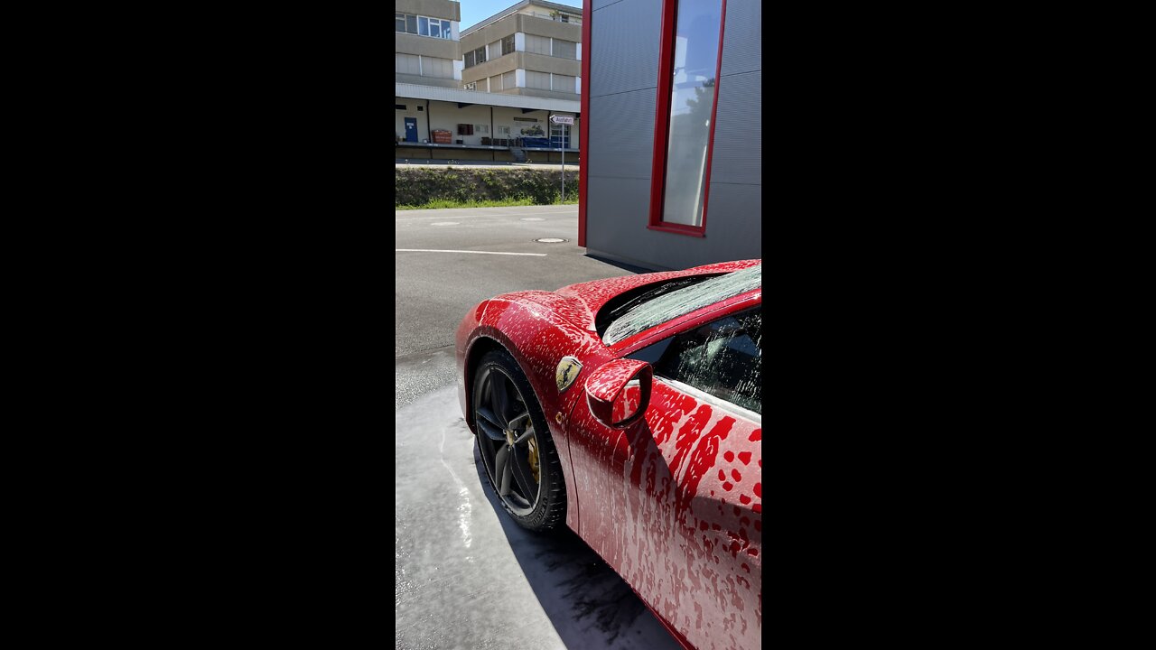 The day i hit the curb with my Ferrari 488 GTB..