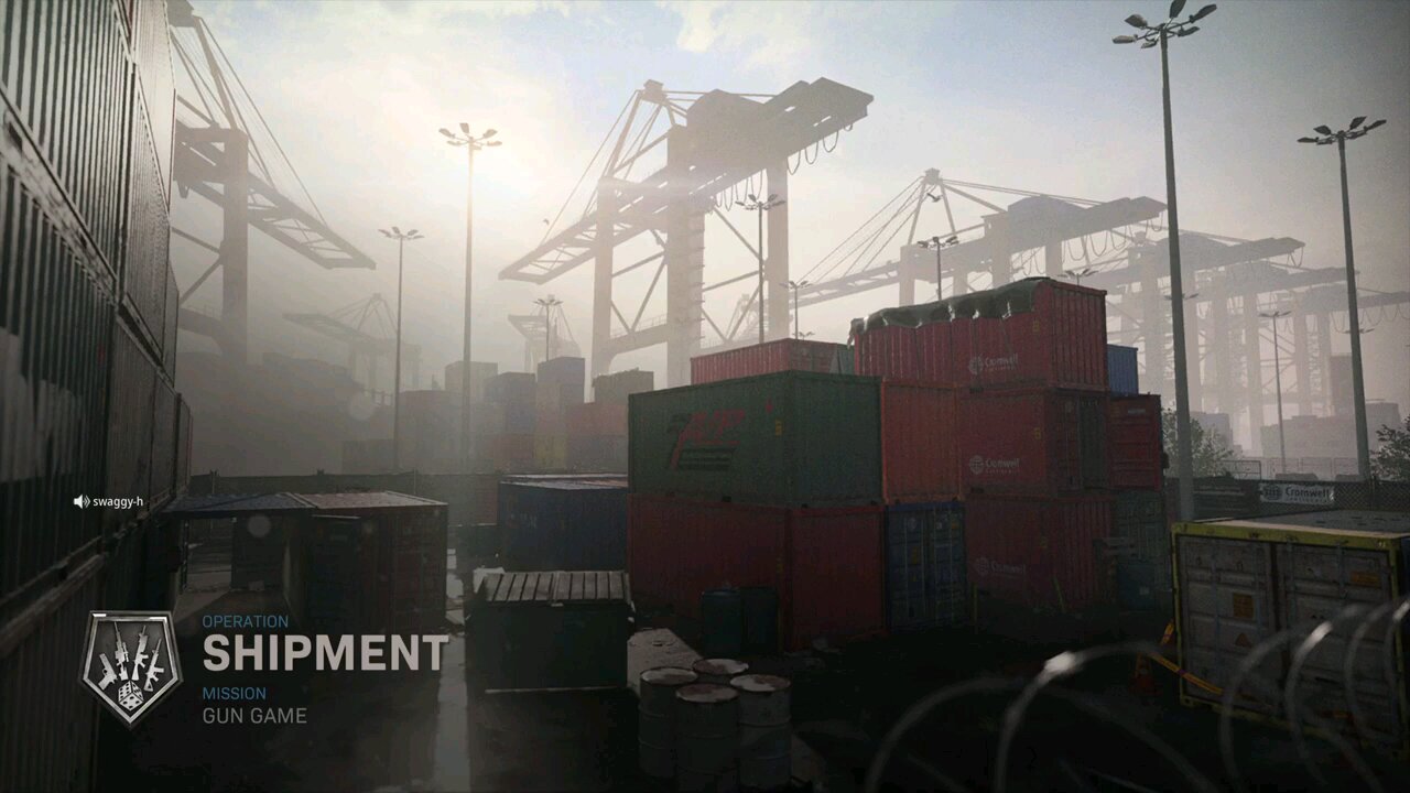 The Always Chaotic Gun Game on Shipment