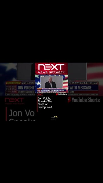 Jon Voight Speaks The Truth on Trump Raid #shorts