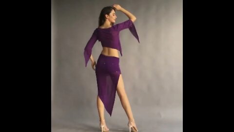 Belly Dancer Crop Top Skirt Belly Dance Top Skirt Women Bellydance Practice Clothes Belly Dance Outf