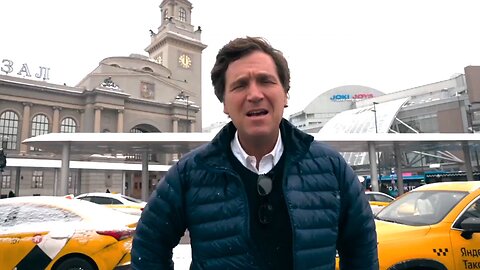 tucker goes to Moscow