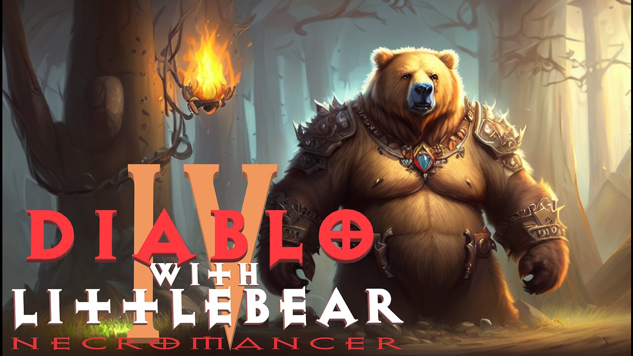 Diablo IV Necromancing the depths Ep.3 With LittleBear