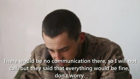 Captured Ukrainian Soldier: "Our People Sent Us Into Battle Like Cannon Fodder"