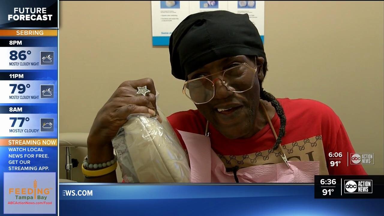 Man who wrongfully served 20 years on death row gets a new smile