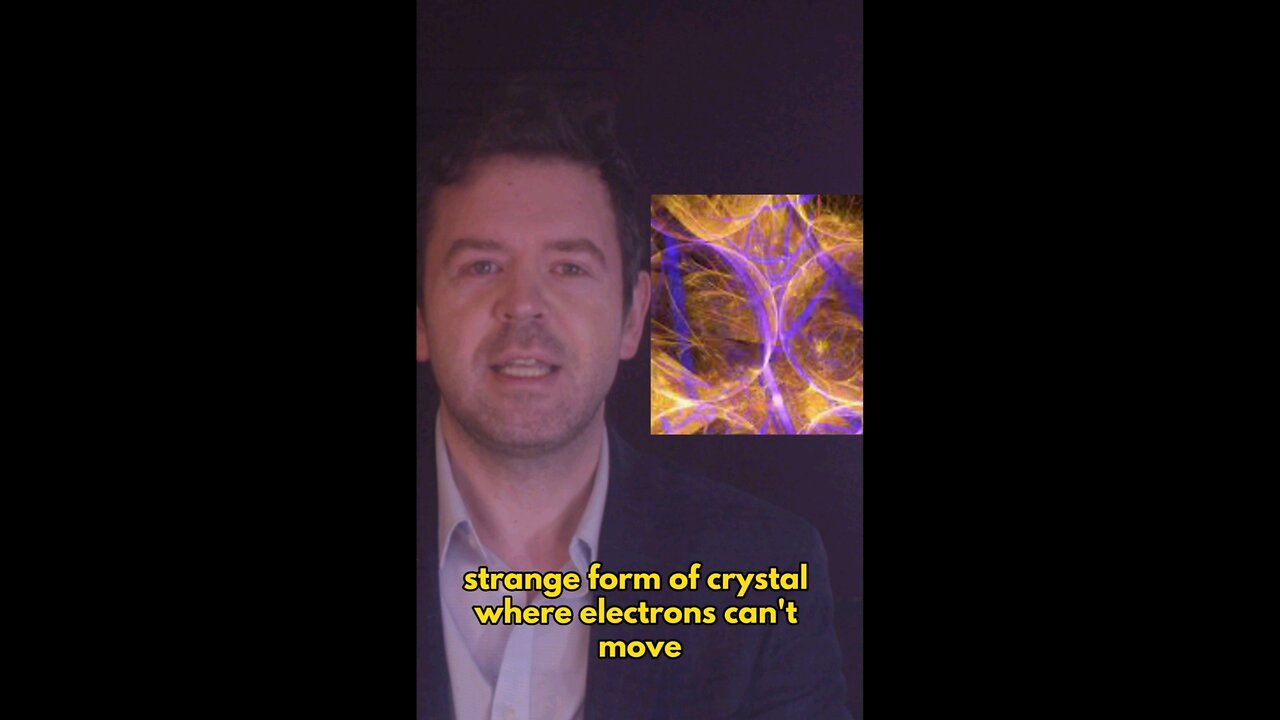 Scientists discover new form of crystal in which electrons can't move