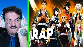 REACT Pilares da Esperança | Hashiras (Demon Slayer) | Kaito