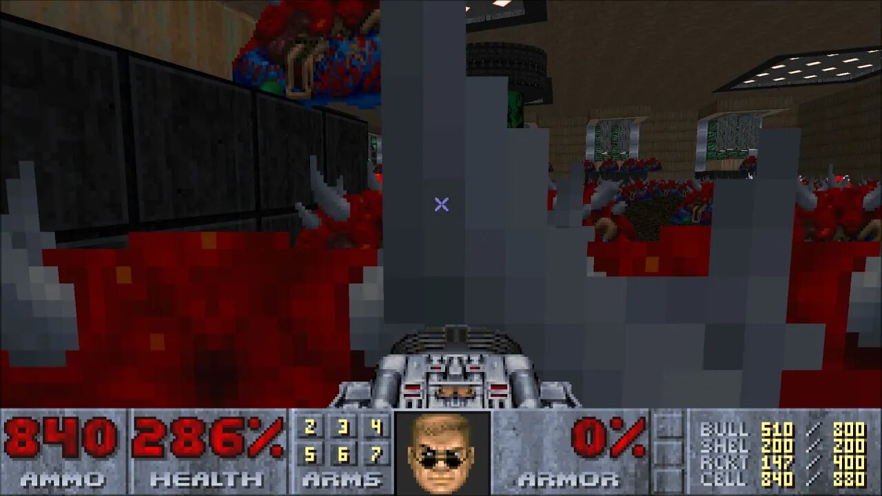 Doom 2 NoReason's Speedmaps 3 Level 17 UV Max in 31:01