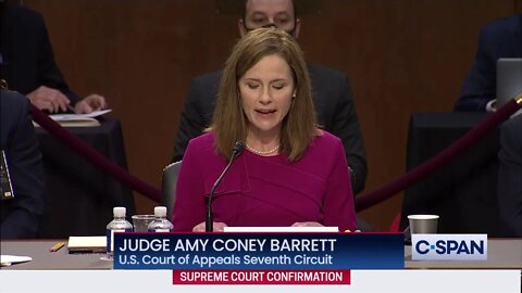 Judge Amy Coney Barrett Full Opening Statement at Supreme Court Confirmation Hearing