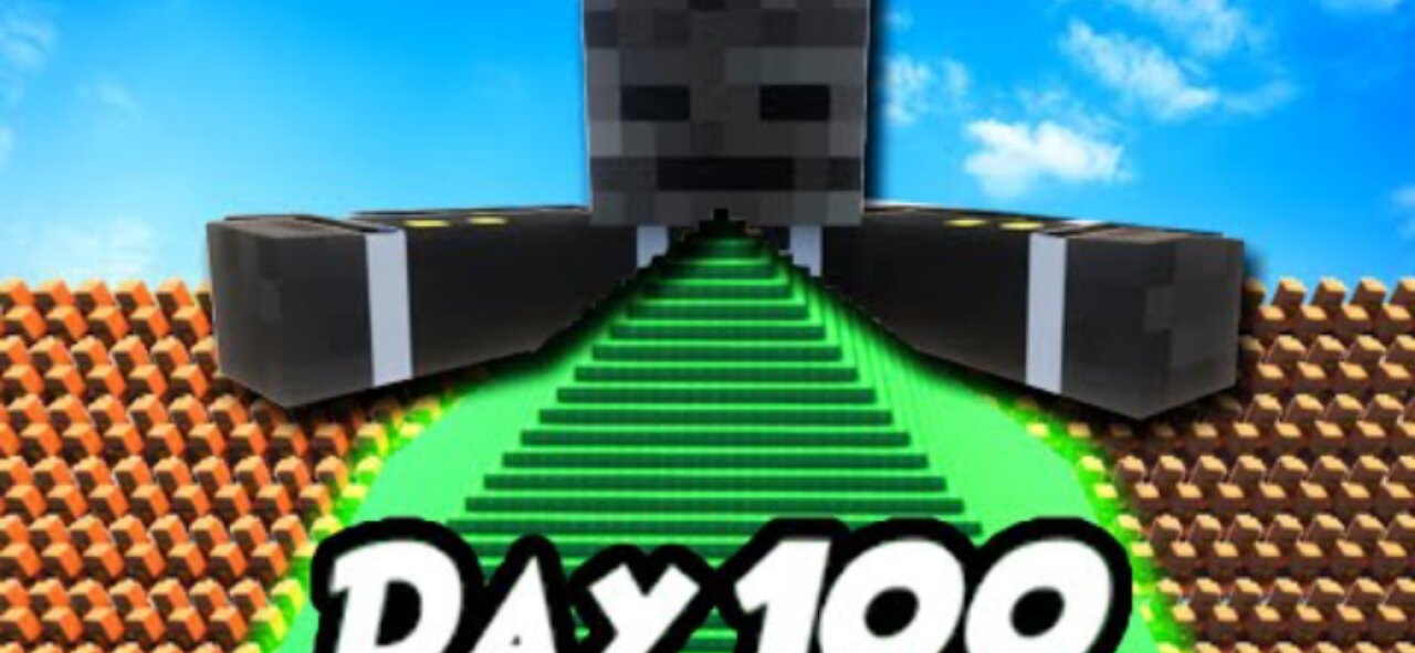 Minecraft 100 days with villagers |