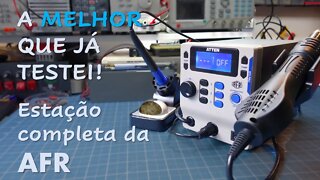 AFR 975Pro uma estação que você vai querer ter - Solda e Retrabalho profissional