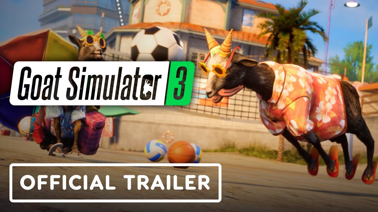 Goat Simulator 3 - Official Summer Update Trailer