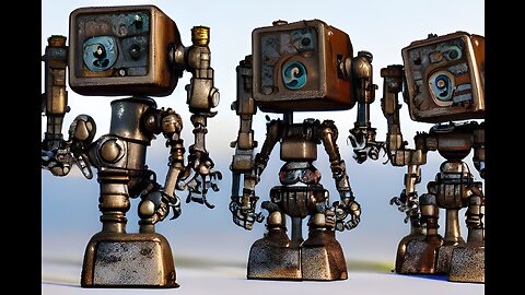 The Rusty Junk Robots of The A I Verse Part 2