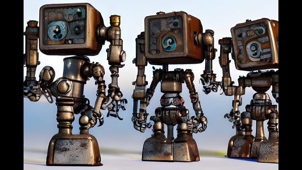 The Rusty Junk Robots of The A I Verse Part 2