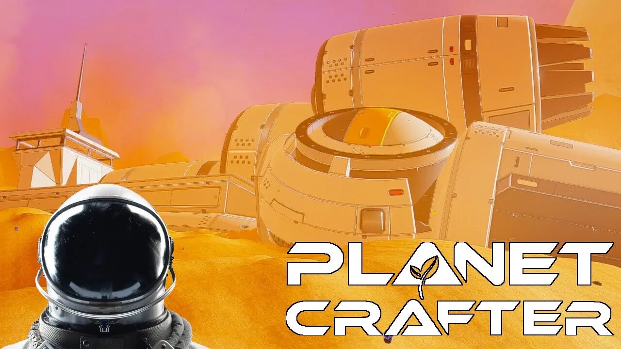 Massive Ship in the desert #The Planet Crafter #TheArcanum