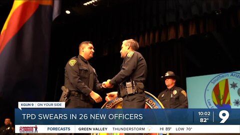 TPD swears in 26 new officers