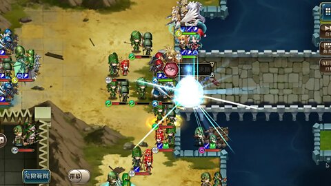 夢幻模擬戰 時空裂縫 12-4 兩個人。。。 (普通模式)