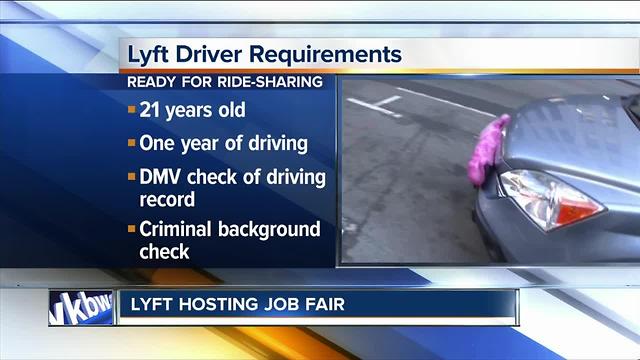 Lyft hosting job fair
