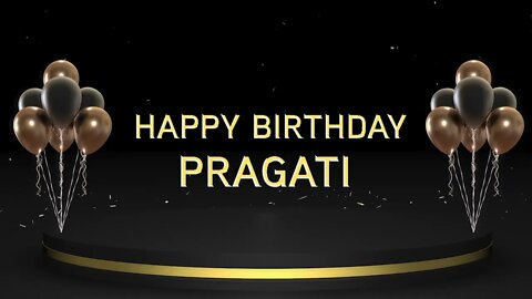 Wish you a very Happy Birthday Pragati