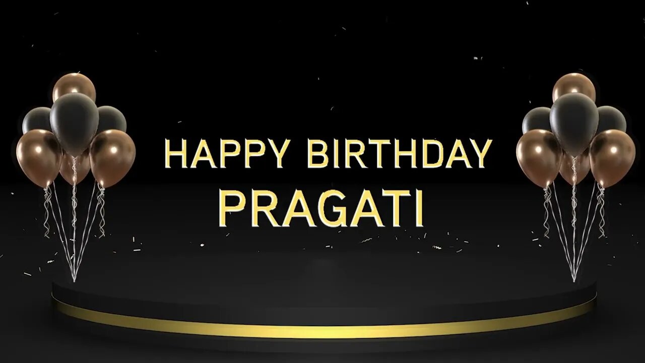 Wish you a very Happy Birthday Pragati