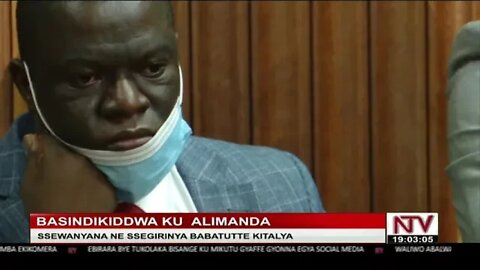 Ababaka Muhammad Ssegirinya ne Allan Ssewanyana bakugira babeera mu kkomera e Kitalya