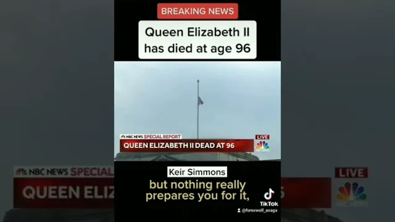 Queen Elizabeth is dead