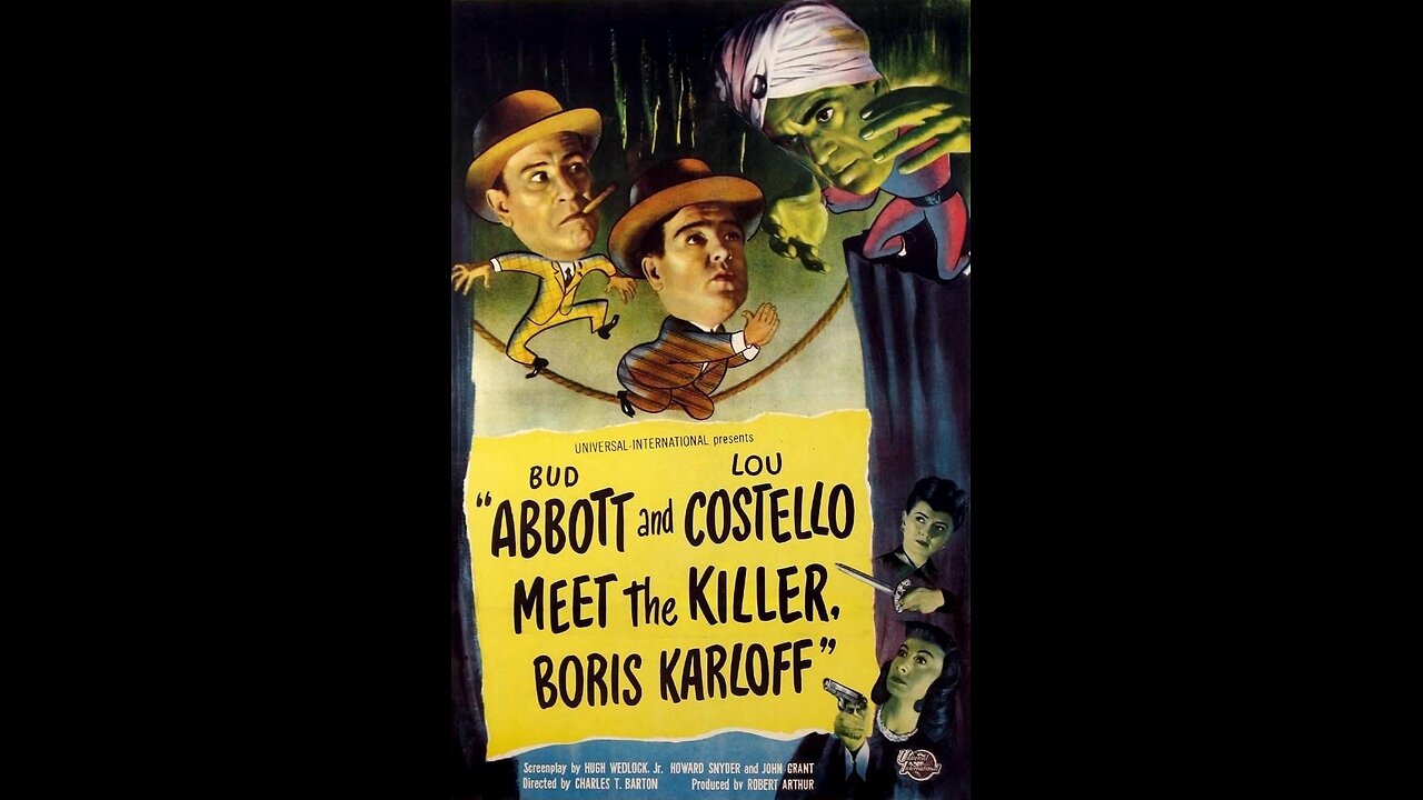 Bud Abbott Lou Costello Meet The Killer Boris Karloff [1949]