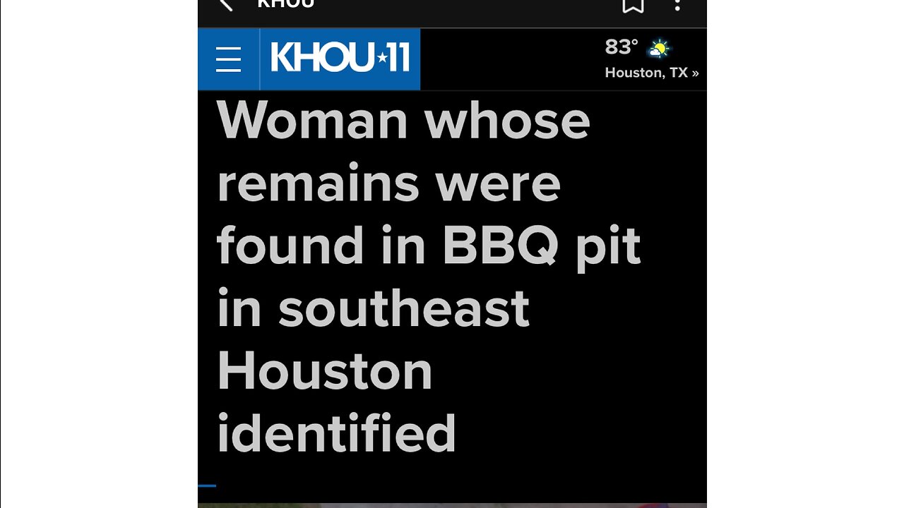 Woman whose remains were found in BBQ pit in southeast Houston identified