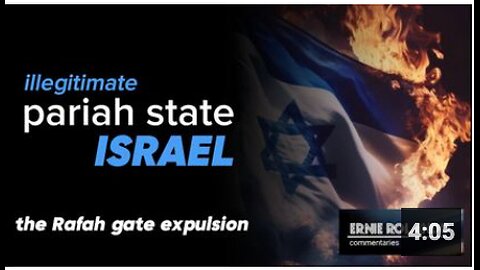 Israel pariah state