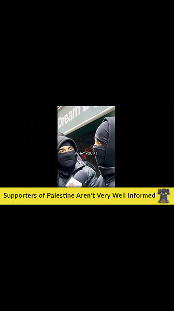 Supporters of Palestine Aren't Very Well Informed