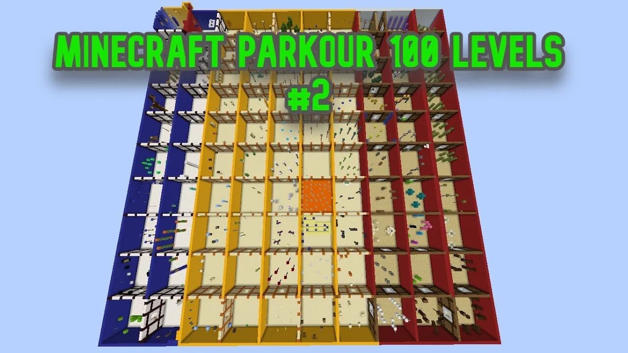 A Very Balanced Parkour | Minecraft Parkour: 100 Levels 2