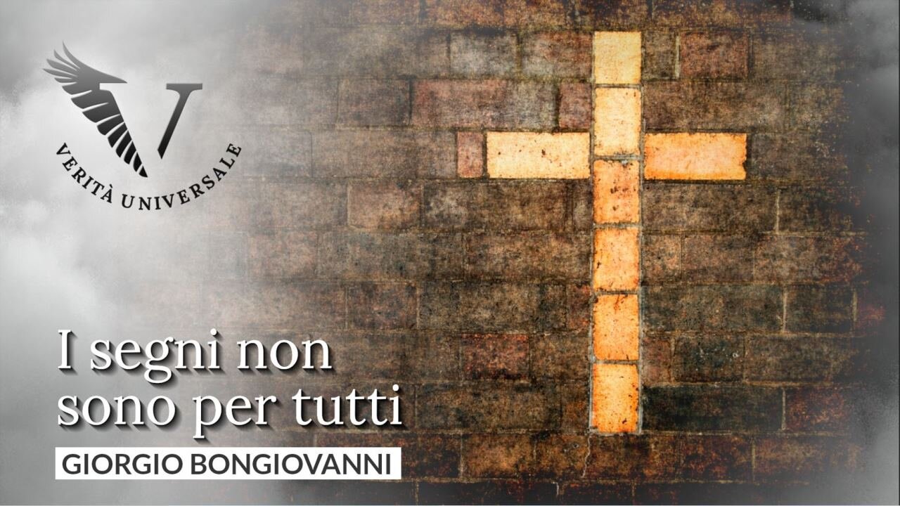I segni non sono per tutti - Giorgio Bongiovanni