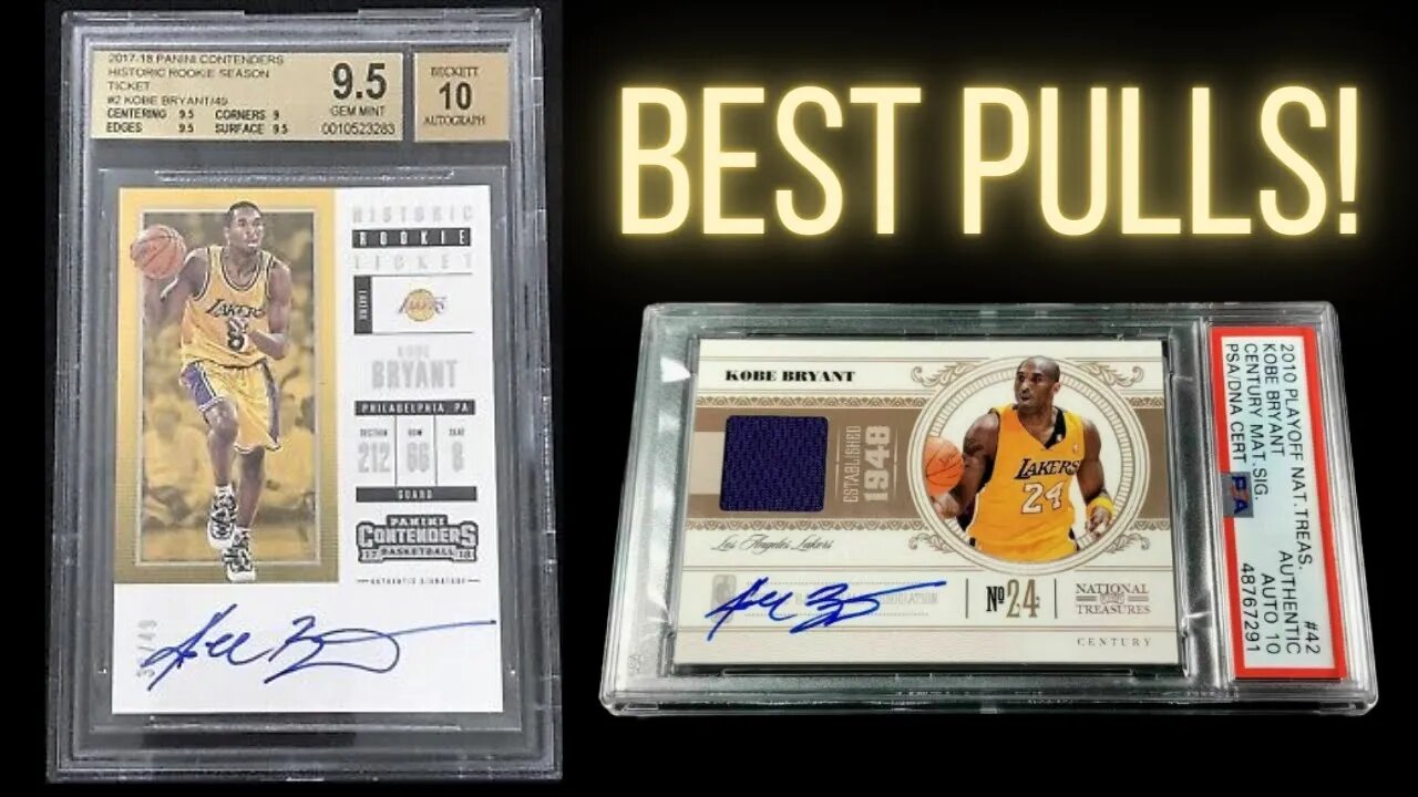 BEST KOBE BRYANT CARD PULLS EVER!