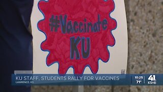 'Vaccinate KU' is asking the University of Kansas administration to mandate COVID-19 vaccines