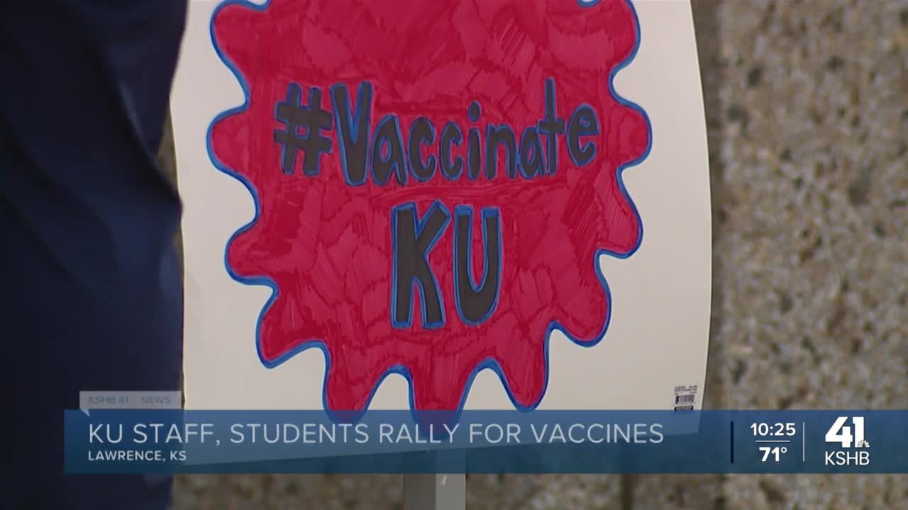 'Vaccinate KU' is asking the University of Kansas administration to mandate COVID-19 vaccines