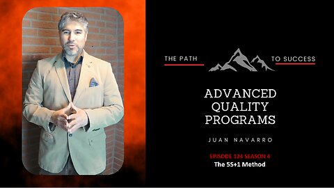 EP124 - The 5S+1 Method - Your Path to a More Efficient and Organized You!