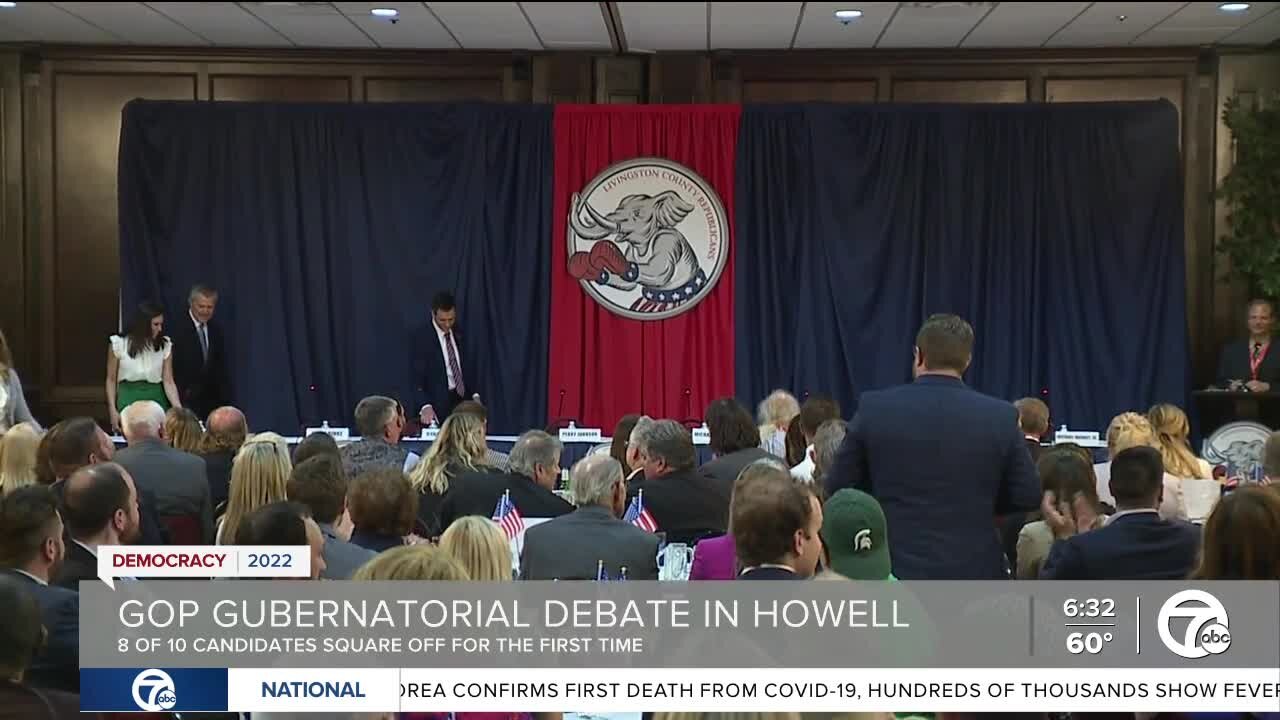 A look back on the first GOP Gubernatorial debate in Howell