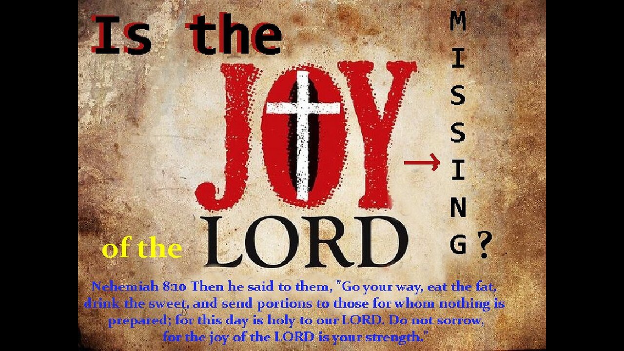 Where Did Our JOY Go?
