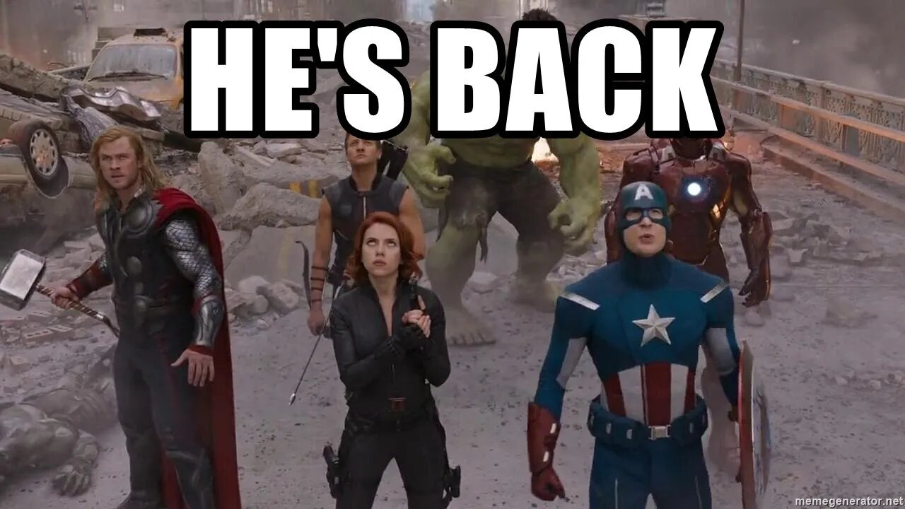Oh shit, guess who's back