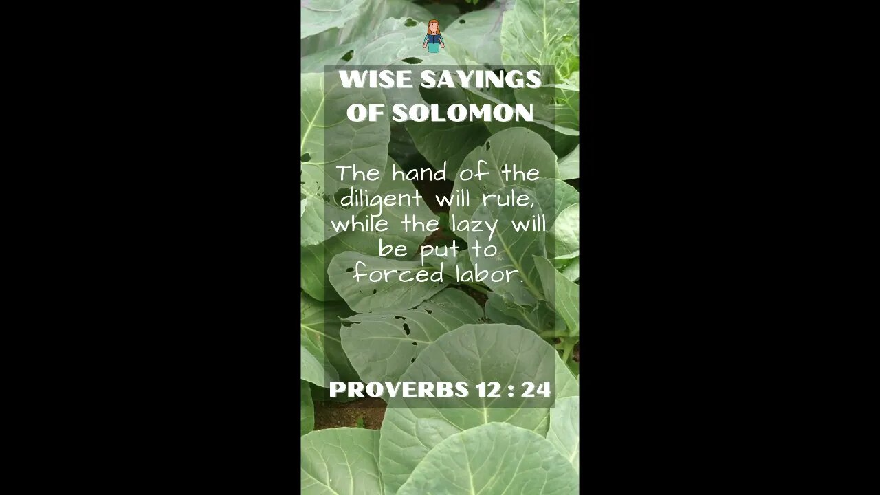 Proverbs 12:24 | Wise Sayings of Solomon