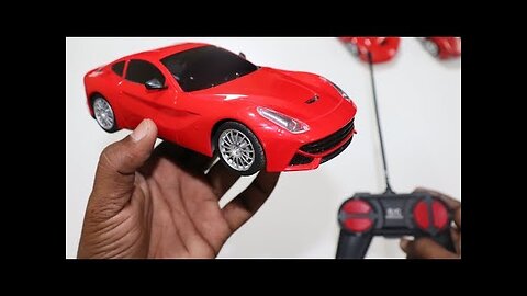 Remote Control High Speed Racing Car Unboxing & Testing - chatpat toy tv