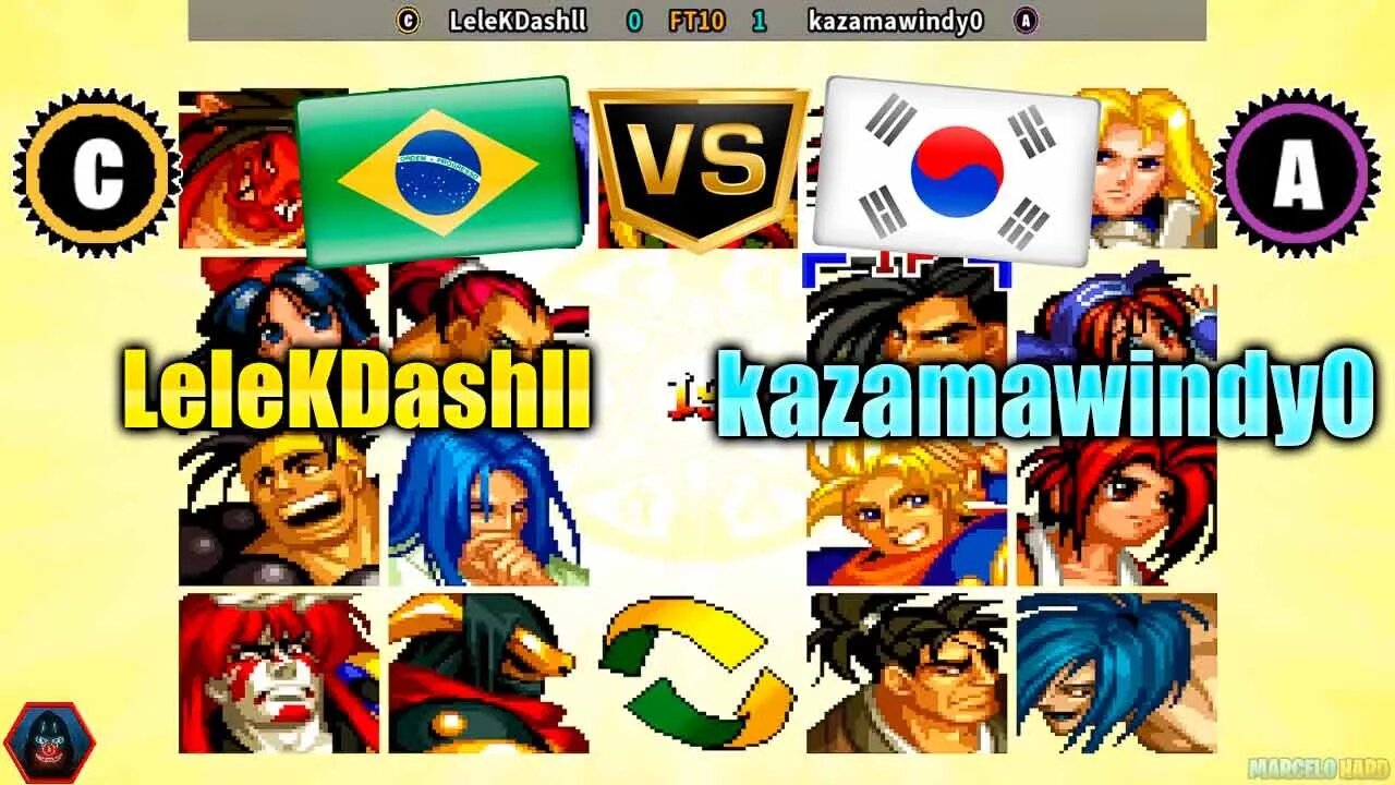 Samurai Shodown IV (LeleKDashll Vs. kazamawindy0) [Brazil Vs. South Korea]