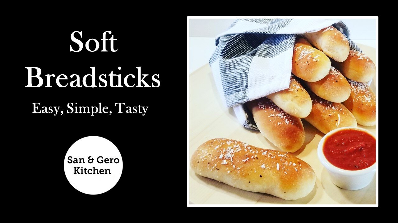 Soft Breadsticks Recipe