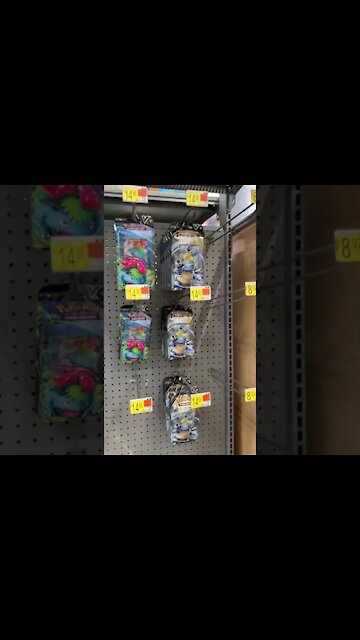 Barren Pegs at Walmart #shorts | Pokémon TCG