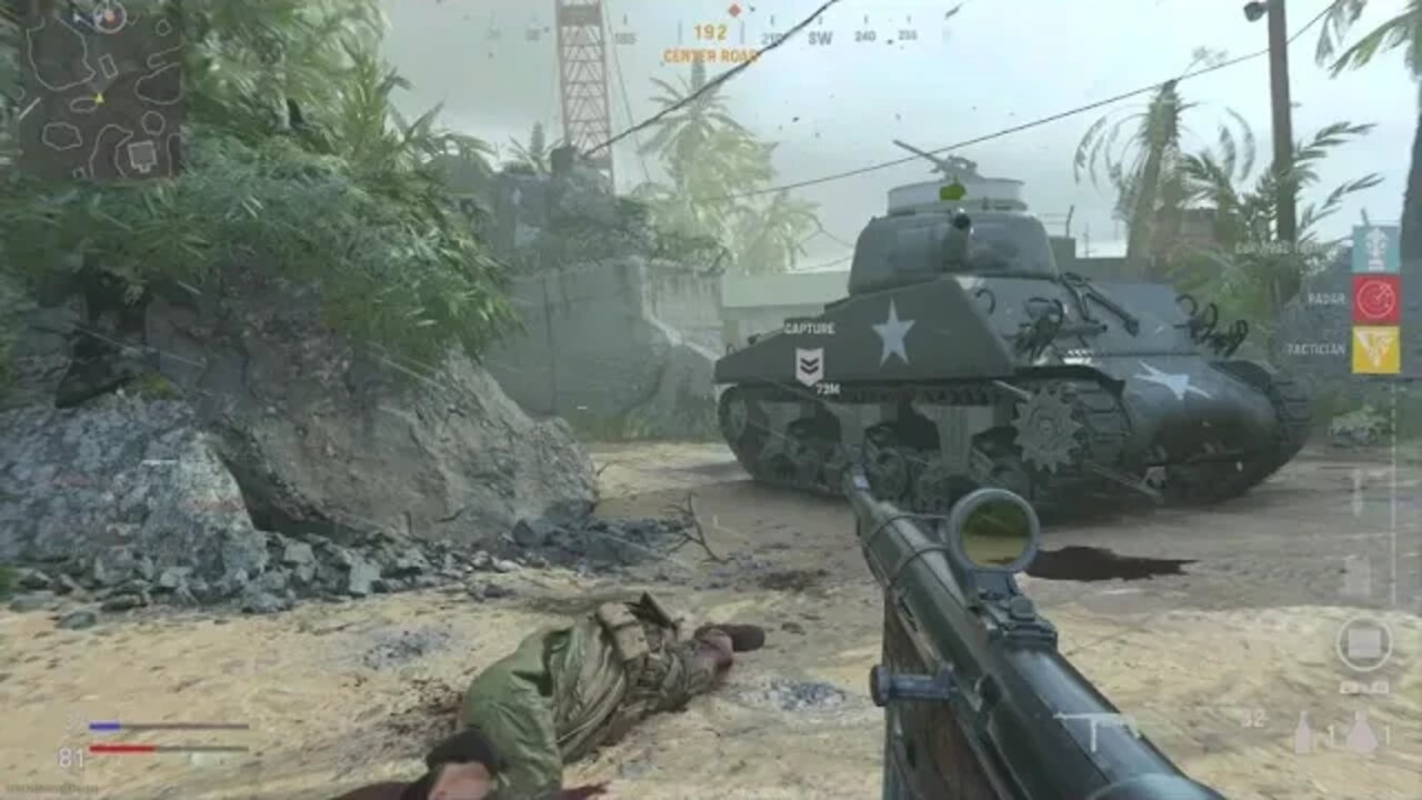 Call of Duty Vanguard 4k First Game Public Beta Gavutu Patrol 6 vs 6