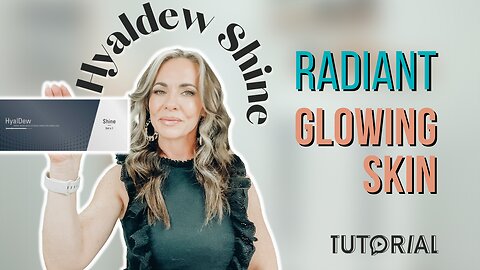 It's All About GLOWY SKIN: Hyaldew Shine Skin Booster