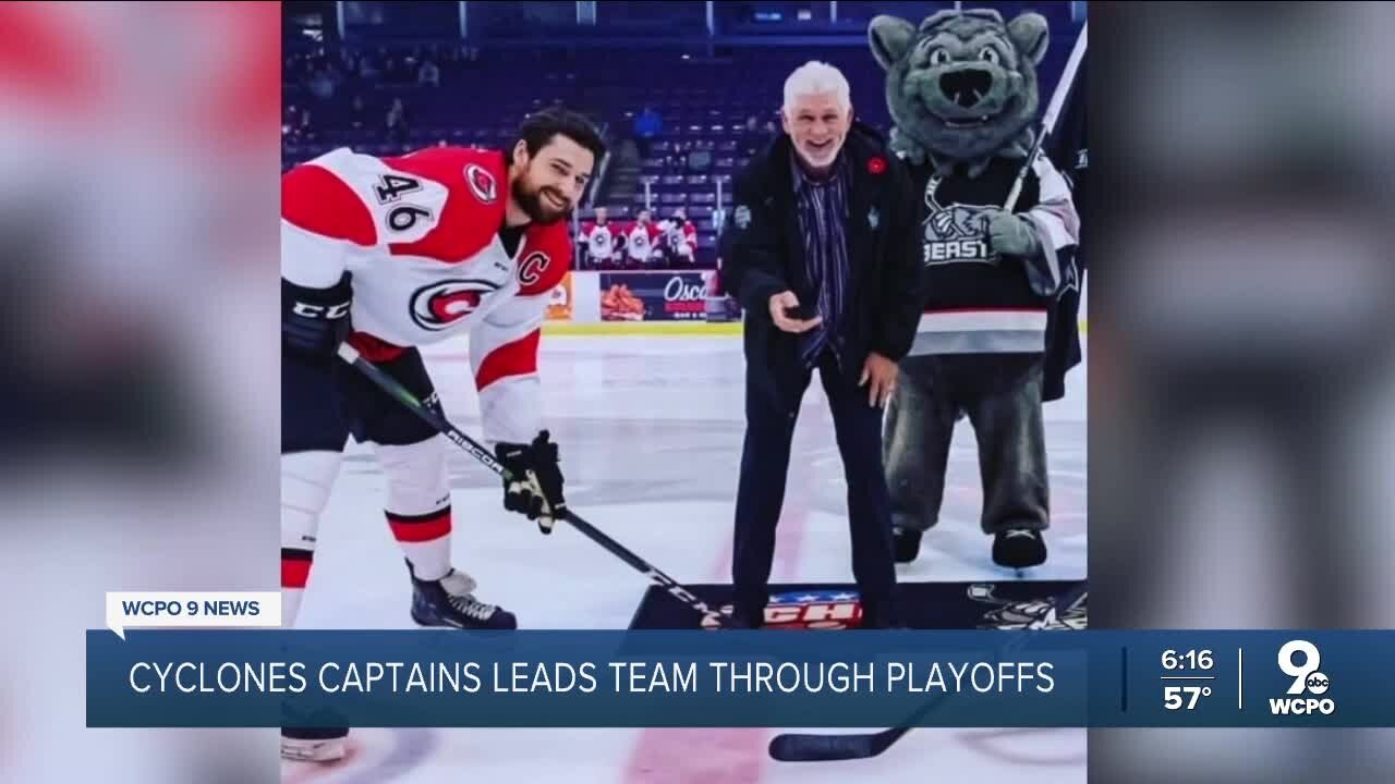 Cincinnati Cyclones captain following in dad's footsteps